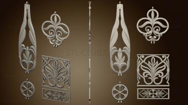 3D model Openwork pendant for casting (STL)