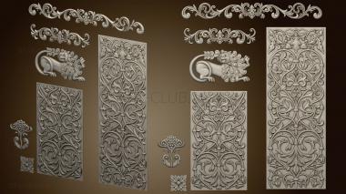 3D model Set of nyashny decors (STL)