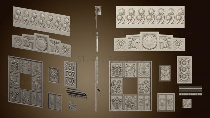 Комплекты панелей Славянские декоры комплект
