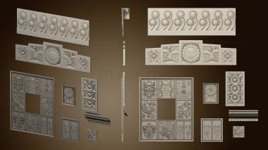 3D model Slavic decors set (STL)