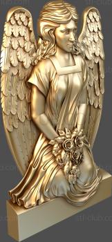 3D модель 3д модель ангела (STL)