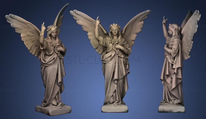 3d модели ангелы AN_0106