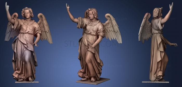 3d модели ангелы AN_0132