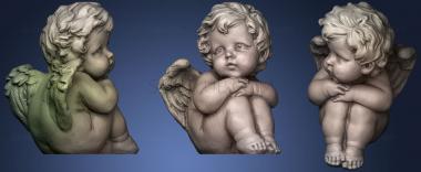 3D модель Статуя Ангела (скульптура) (1) (STL)