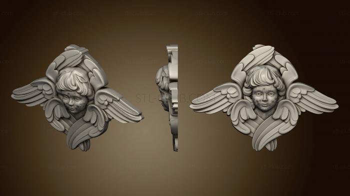 3d модели ангелы Херувим