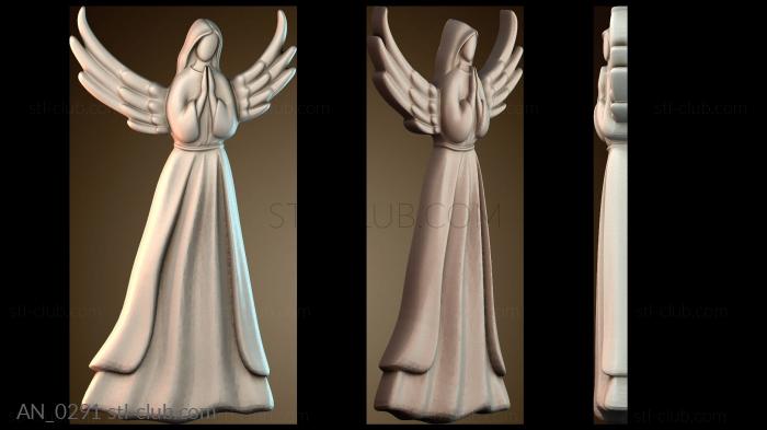 3d модели ангелы AN_0291