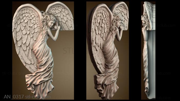 3d модели ангелы AN_0317