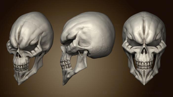 3D модель Король мертвых Черепов (STL)