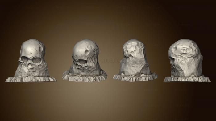 Анатомия скелеты и черепа Предгигантские Камни-Черепа 09