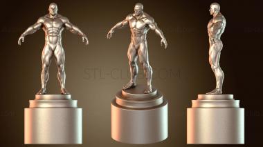 3D модель Модель трофея здания (STL)