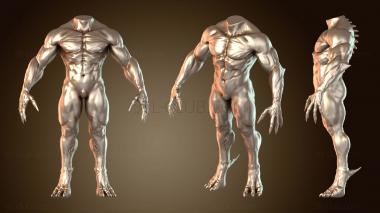 3D модель Форма существа (STL)