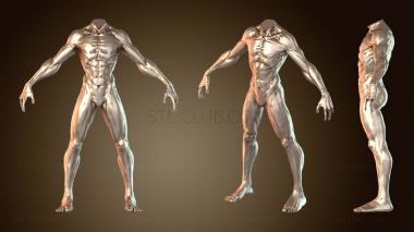 3D модель Существо Бронированное (STL)