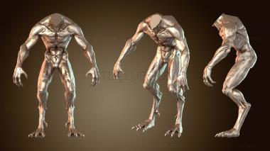 3D модель Существо Элементаль (STL)