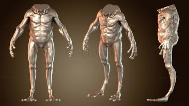 3D модель Существо Рогатое (STL)