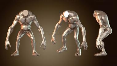 3D модель Существо Джаггед (STL)