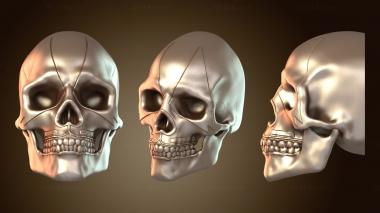 3D модель KISS Висячие черепа Питер (STL)