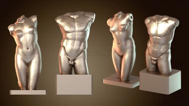 3D модель Торсы и диадумены Космо Венман МАЛЕНЬКИЙ (STL)