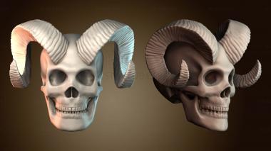 3D модель Череп демона (STL)