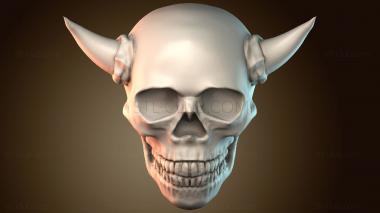 3D модель Череп дьявола (STL)