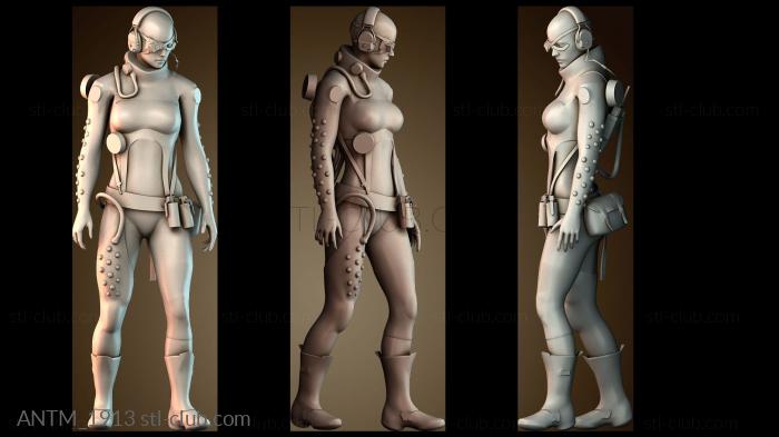 Анатомия скелеты и черепа ANTM_1913