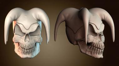 3D модель Череп шута (STL)