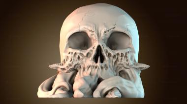 3D модель Черепное щупальце (STL)