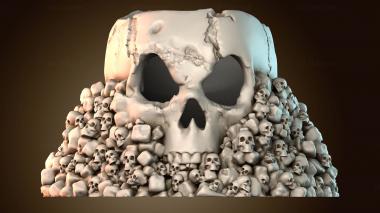 3D модель Держатель черепа (STL)