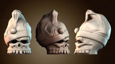 3D модель Череп Санты (STL)