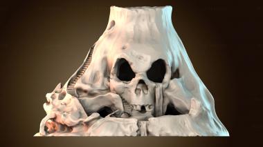 3D модель Остров Черепа (STL)