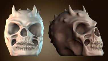 3D модель Череп демона (STL)