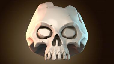 3D модель Череп пьяницы (STL)