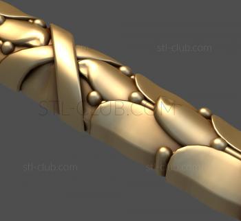 3D модель Колос с лентами (STL)