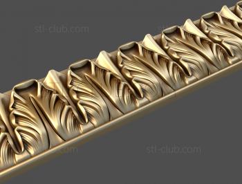 3D модель Листья дифенбахии (STL)