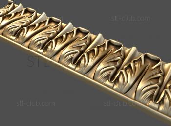 3D model Diefenbachia leaves (STL)