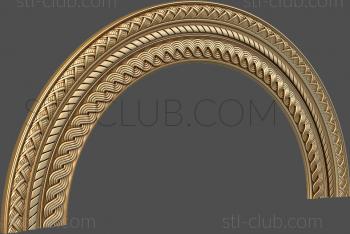3D модель Берестяная арка (STL)