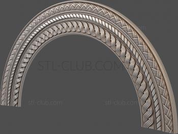 3D модель Берестяная арка (STL)