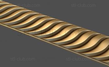 3D модель Плавные линии (STL)