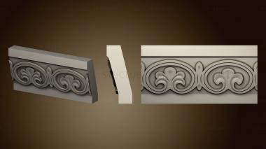 3D model Kiot cornice threads type 2 (STL)