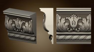 3D model Classic cornice (STL)