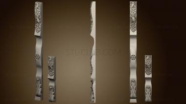 3D model Two pilasters (STL)