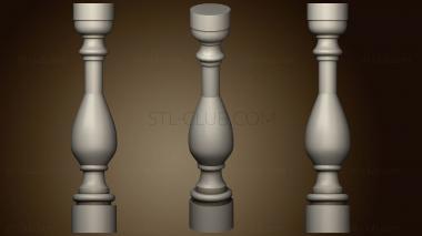 3D model Hastings baluster (STL)