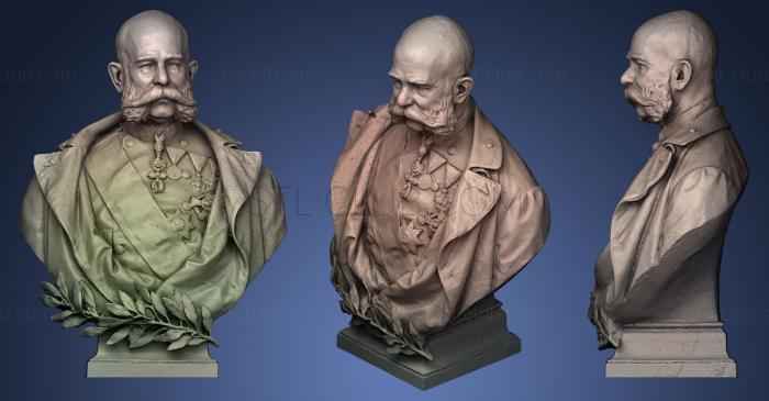 3D мадэль Император Франц Иосиф первый из Австрии (STL)