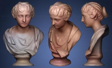 3D model Faustina the Younger (STL)