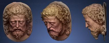 3D model Head St Batist decimated (STL)