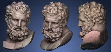 3D model Herakles from the MET (STL)