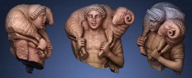 3D model Hermes carrying a Ram (STL)