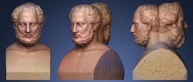 3D модель Геродот и Фукидид (STL)