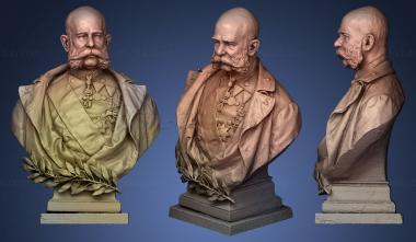 3D model Kaiser Franz Josef scuare plinth (STL)