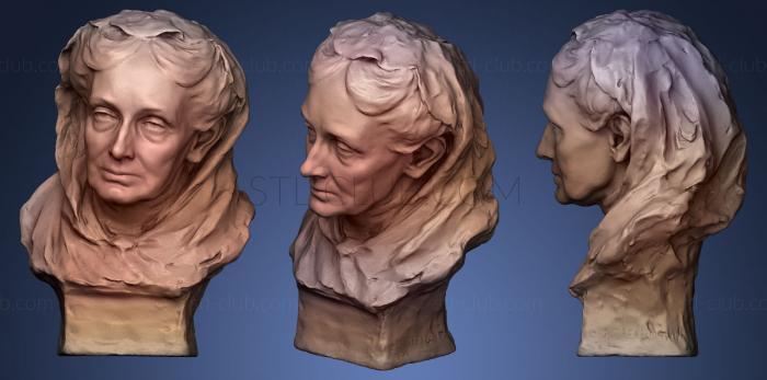 3D model Old Woman Luna Amalia Drexler (STL)