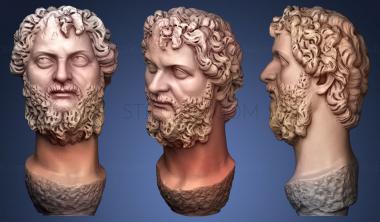 3D model Septimius Severus round plinth (STL)
